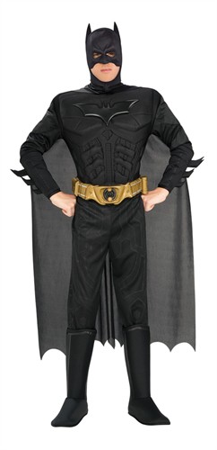 DeLuxe Batman Adult (costuum, beenstulpen, cape, masker, riem)