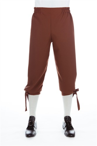 3/4 broek middel bruin
