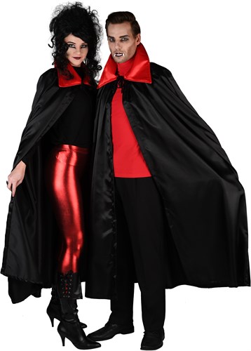 Dracula-cape halloween satijn