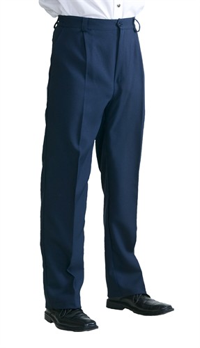 broek luxe donker blauw
