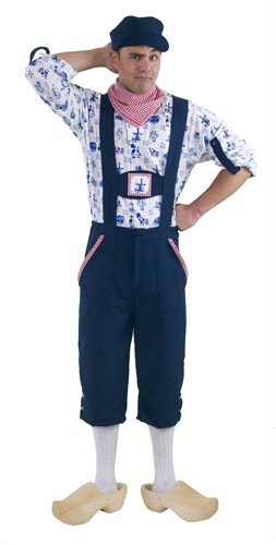 Hollandia-jongen (3dlg) blouse,broek,halsdoek