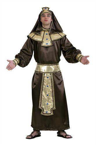 Ägypter Amon (3-tlg) Kleid,Gürtel,Haube