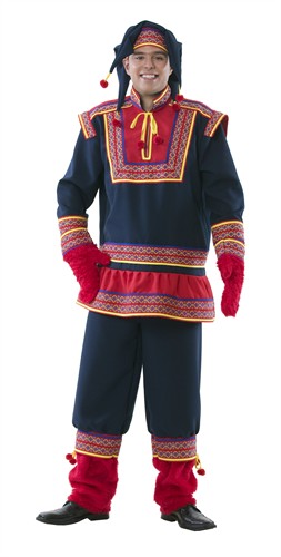 Lapländer 4-tlg (Bluse, Hose, Mütze, Handschuhe)