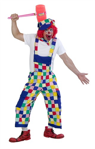 tuinbroek patchwork