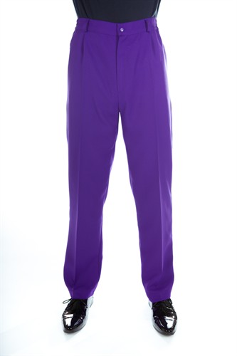 broek luxe paars