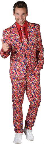 Suit Confetti  3-pcs 