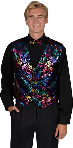 Vest multicolore