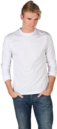 Shirt wit (lange mouwen)