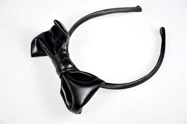 Haarreif Fliege schwarz