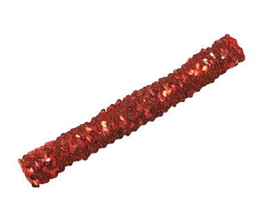 Paillettenstirnband Rot 