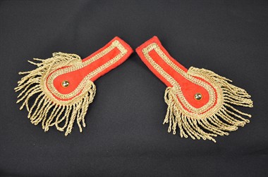 epauletten rood (2-st)