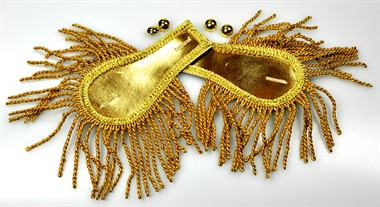 epauletten goud ( de luxe) 2st.