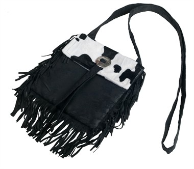 Tas Wild/West zwart (21x21 cm)