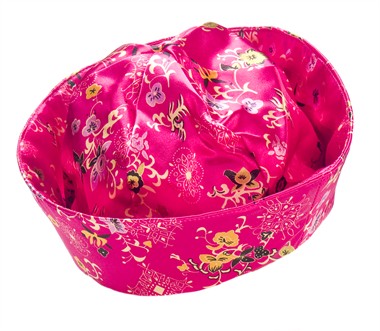 Hoed Chinees (cerise) one size (B=34cm)
