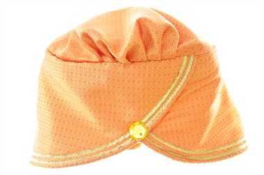 hoed Bollywood oranje