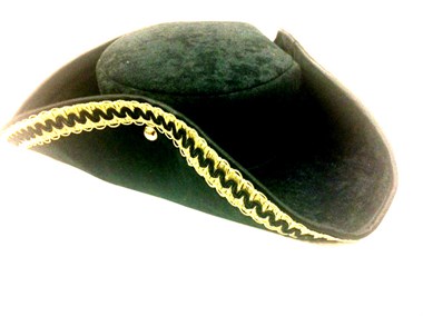 Three-cornered hat black