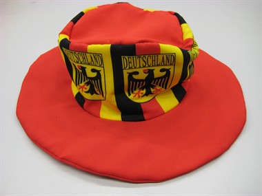 Hoed Duitsland, one size (H=13 cm)