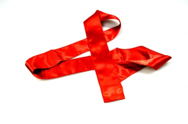  Stirnband rot Satin  