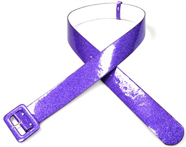 Gürtel Glitter Lila