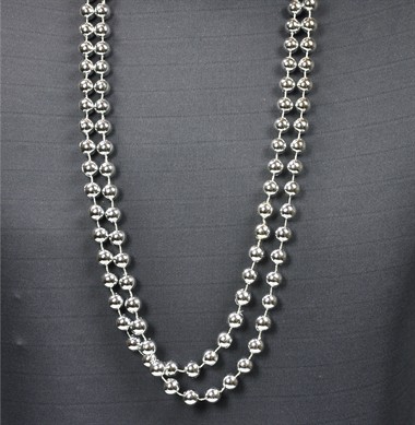 2 St. Perlenkette Silber 