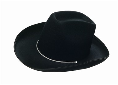 Hut Dallas schwarz (H=15 cm)gr.59