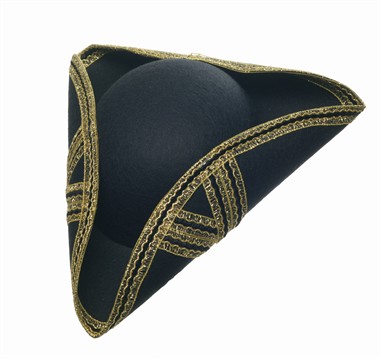 Hoed Garde luxe zwart/goud, one size
